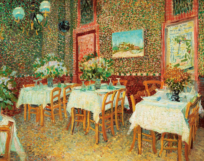  文森特·威廉·梵高  Vincent Willen Van Gogh —— 宾馆的内部